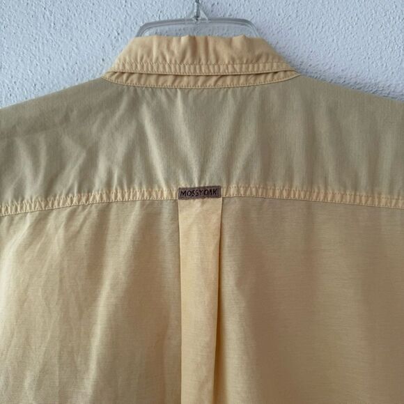 Mossy Oak Men’s Shirt Yellow Camo Mesh Side SZ L - Picture 10 of 15